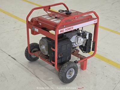 2021 Multiquip GA-6HR 6K Portable Generator Genset Honda GX390 Engine bidadoo
