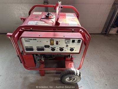 2016 Multiquip GA-6HR Portable Generator Honda Gas Power 120/240 Volt bidadoo