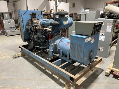 Perkins M0D6181-3 150 kW Portable Skid Mounted Diesel Generator GenSet bidadoo