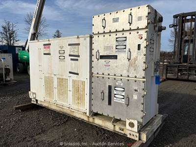 Industrial Skid Mounted Generator Transformer Power Distribution bidadoo