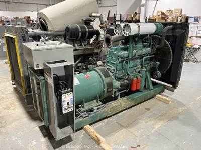Volvo TD121GG2 215 kW Portable Skid Mounted Diesel Generator GenSet bidadoo