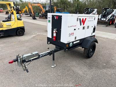 2023 Wacker Neuson G25 S/A 20kW Towable Generator 25kVA Genset Kohler bidadoo