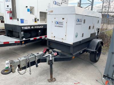 2019 Wacker Neuson G25 20kW Towable Generator 25kVA Genset isuzu -Parts/Repair