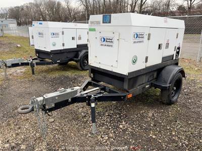 2019 Wacker G25 S/A 24kVA Towable Generator 19kW Genset Isuzu T4F -Parts/Repair