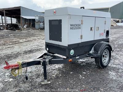 2021 Wacker Neuson G25  19.5kW Towable Diesel Generator Genset 24.4kVA bidadoo