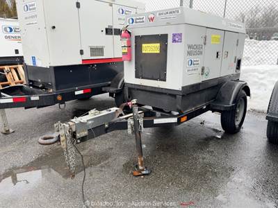 2018 Wacker Neuson G25 S/A 20kW Towable Generator Genset 25kVA -Parts/Repair
