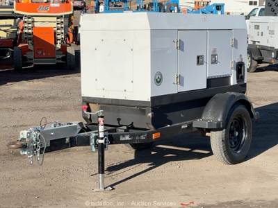 2019 Wacker Neuson G25 S/A 25kVA Towable Generator 20kW T4F Genset Isuzu bidadoo