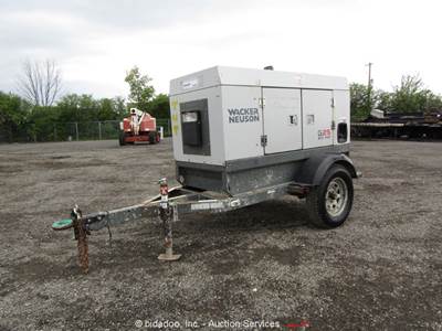 2015 Wacker Neuson G25 S/A 19.5 kW Towable Generator 24.4 kVA -Parts/Repair