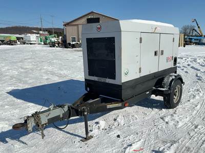 2019 Wacker Neuson G50 T/A 38kW Towable Diesel Generator Genset Trailer bidadoo