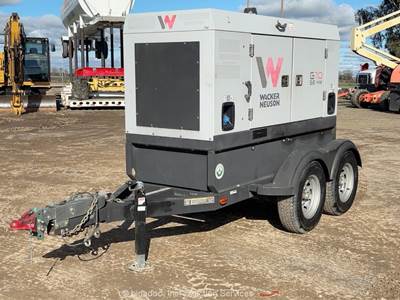 2019 Wacker Neuson G70 58kW Towable Generator 72kVA Genset Kohler bidadoo