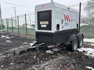 2019 Wacker Neuson G70 T/A 58kW Towable Generator 72kVA Genset Kohler bidadoo