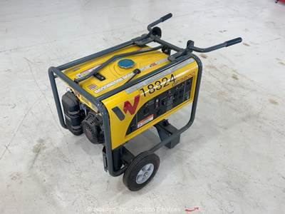 2022 Wacker Neuson GP3800A 3,800W Portable Generator Honda GX240 Genset bidadoo