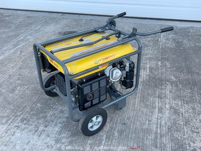 2016 Wacker Neuson GP3800A 3,800W Portable Generator Honda GX240 Genset bidadoo