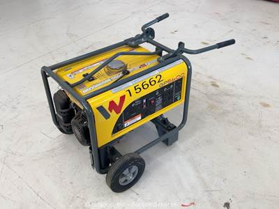 2022 Wacker Neuson GP5600A Portable Generator 5600 Watts Genset 120/240V bidadoo