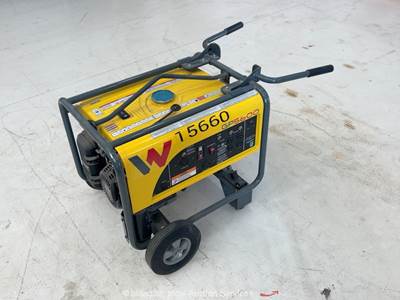 2022 Wacker Neuson GP5600A Portable Generator 5600 Watts Genset 120/240V bidadoo