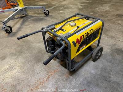 2022 Wacker Neuson GP5600A Portable 5,600 Watt Generator Genset 120/240V bidadoo