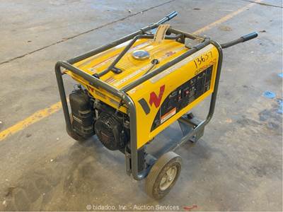 2022 Wacker Neuson GP5600A Portable Gasoline Generator Genset Honda bidadoo