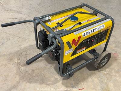 2022 Wacker Neuson GP5600A Portable Generator 5600 Watts Genset 120/240V bidadoo
