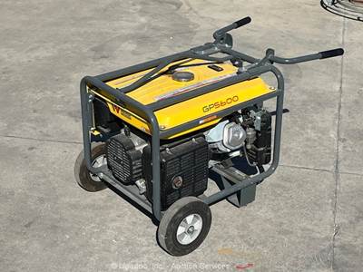2022 Wacker Neuson GP5600A 5600 Watts Portable Generator Genset 120/240V bidadoo