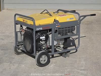 2021 Wacker Neuson GPS9700A 9,700W Portable Generator Honda Gas Genset bidadoo