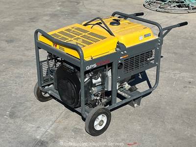 2021 Wacker Neuson GPS9700V 9,700W Portable Generator Honda Gas Genset bidadoo