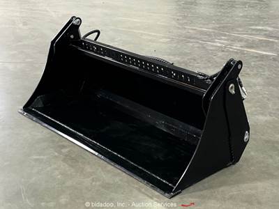 GIYI GY-KH72 4-in-1 72" Grapple Bucket Hyd Skid Steer Attachment bidadoo -New