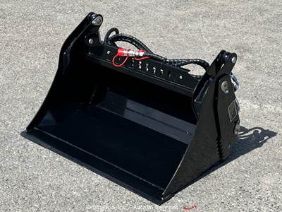 GIYI GY-XKH39 4-in-1 39" Grapple Bucket Mini Skid Steer Attachment bidadoo -New