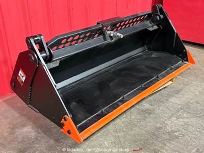 Pabreak HB-280 4-in-1 72" Grapple Bucket Hyd Skid Steer Attachment bidadoo -New