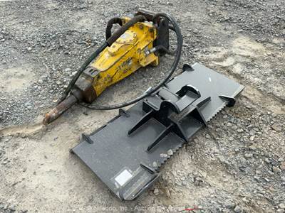 2022 Epiroc SBU220 Hydraulic Skid Steer Breaker Demo Hammer Attachment bidadoo