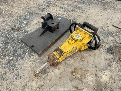 2021 Epiroc SBU220 Hydraulic Skid Steer Breaker Demo Hammer Attachment bidadoo