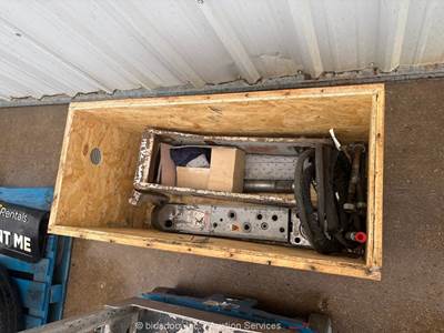 2021 FRD FX45 Hydraulic Breaker Skid Steer Attachment Jackhammer bidadoo -Repair