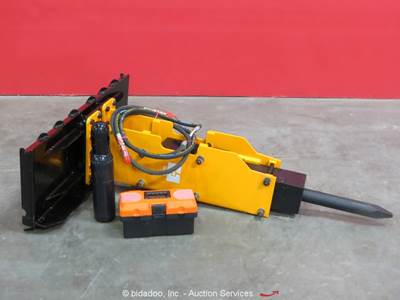 2025 GIYI GY-P680 Breaker Hammer Hydraulic Skid Steer Attachment bidadoo -New
