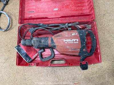 2019 Hilti TE 1000-AVR Electric Demolition Breaker Hammer Chisel Tool bidadoo