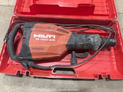 2016 Hilti TE 1000-AVR Electric Demolition Breaker Hammer Chisel Tool bidadoo