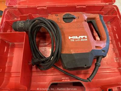 2018 Hilti TE 50-AVR Electric Demolition Hammer Chisel Hand Tool w/Case bidadoo