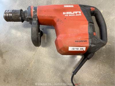 2017 Hilti TE 800-AVR Electric Demolition Hammer Chiseling Breaker 120V bidadoo