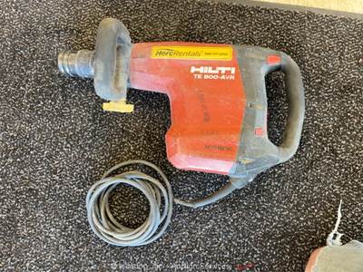 2016 Hilti TE 800-AVR Electric Demolition Hammer Chiseling Breaker 120V bidadoo