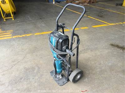 2021 Makita HM1812X3 Electric Jack Hammer Breaker Cart Bits 120V bidadoo