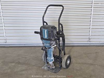 2021 Makita HM1812X3 Electric Demo Jackhammer Breaker Chisel Tool Cart bidadoo
