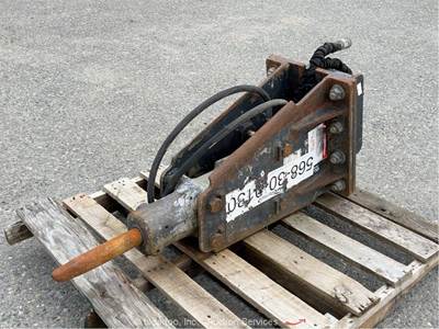 Okada TOP25 Hydraulic Demolition Breaker Hammer Excavator Attachment bidadoo