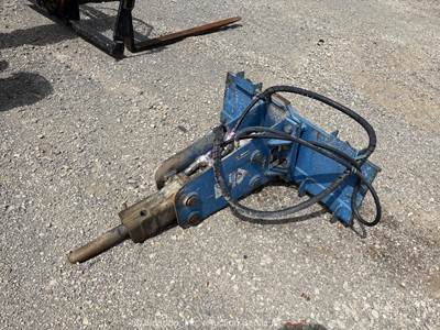 2022 Okada TOP45B Skid Steer Hammer Demo Breaker Attachment bidadoo -Repair