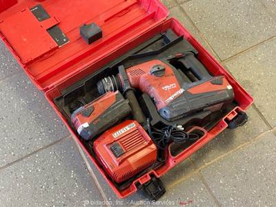 2016 Hilti TE 30-A36 Cordless Battery Powered Combo Rotary Hammer Drill bidadoo
