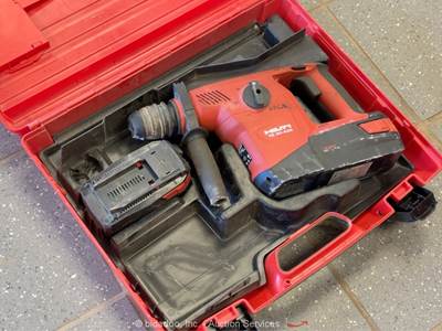 2018 Hilti TE 30-A36 Battery Powered Combo Rotary Hammer Drill bidadoo