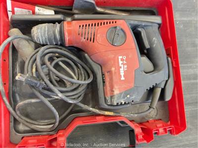2019 Hilti TE 7-C Electric Rotary Chipping Hammer Drill SDS-Plus Tool bidadoo