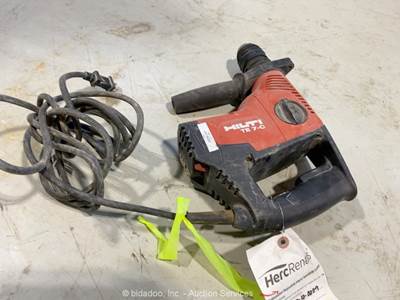 2016 Hilti TE 7-C Electric Rotary Chipping Hammer Drill SDS-Plus Tool bidadoo