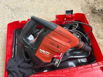2019 Hilti TE 70-ATC/AVR Rotary Combo Hammer Drill Electric Power Tool bidadoo