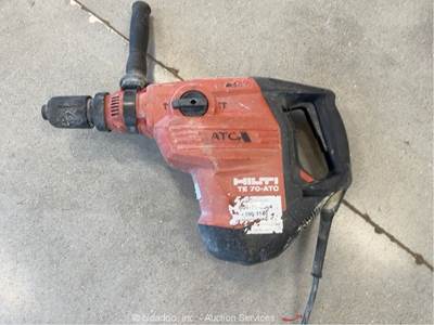 2016 Hilti TE 70-ATC/AVR Corded Rotary Combo Hammer Drill Electric Tool bidadoo