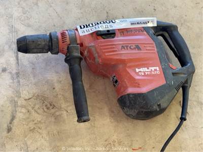 2016 Hilti TE 70-ATC/AVR Rotary Combo Hammer Drill Electric Power Tool bidadoo