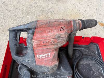 2019 Hilti TE 70-ATC/AVR Rotary Combo Hammer Drill Electric Power Tool bidadoo
