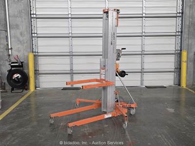 2022 Liftsmart MLC-18 18' Material Construction Lift Portable Jack 700Lb bidadoo